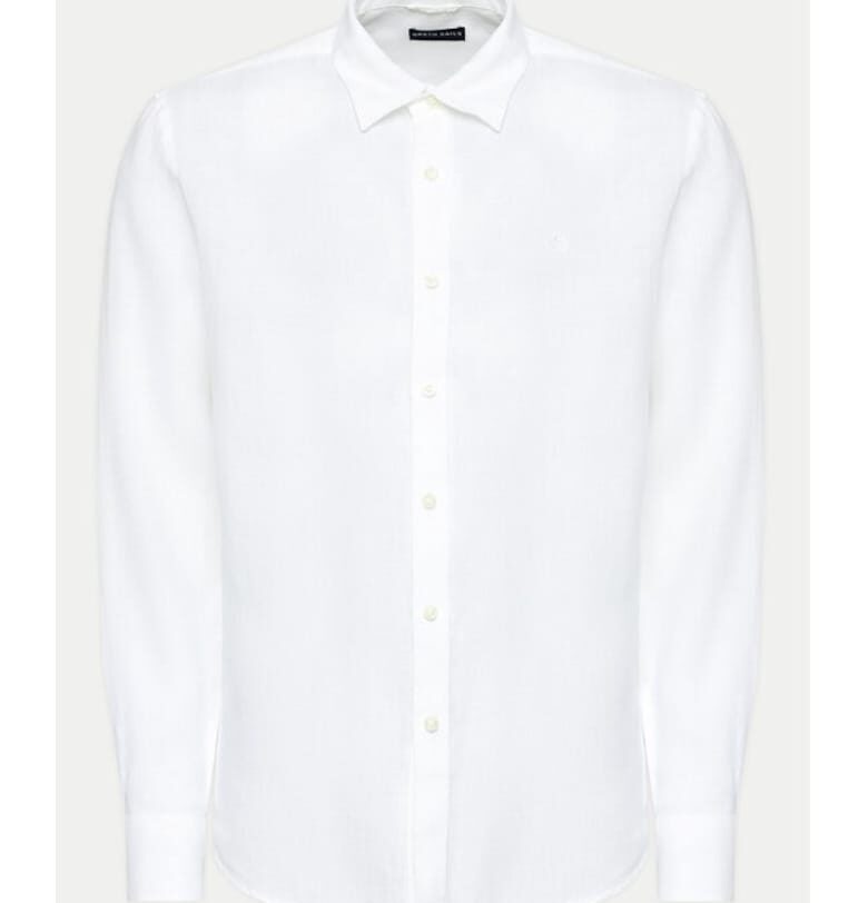 Мъжка риза -  99834 - Лен - Бяла North Sails