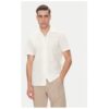 Мъжка риза  B3 76001.3703 - Памук - Бял - Бял Baldessarini
