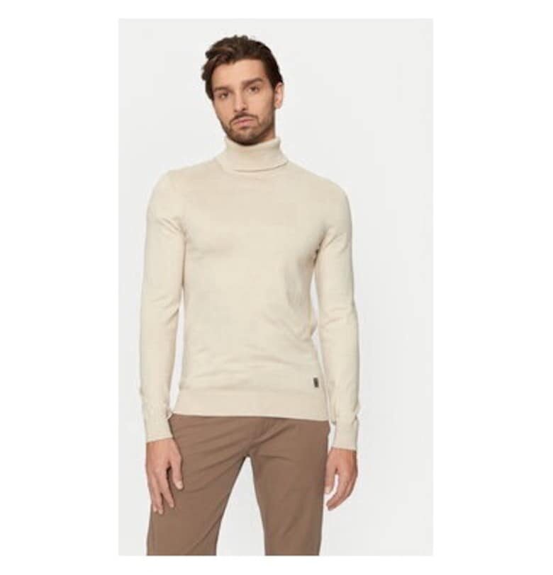 Мъжка риза - US Polo Assn. - 304798078 - Памук/Вискоза - Бежов - Бежов US Polo Assn