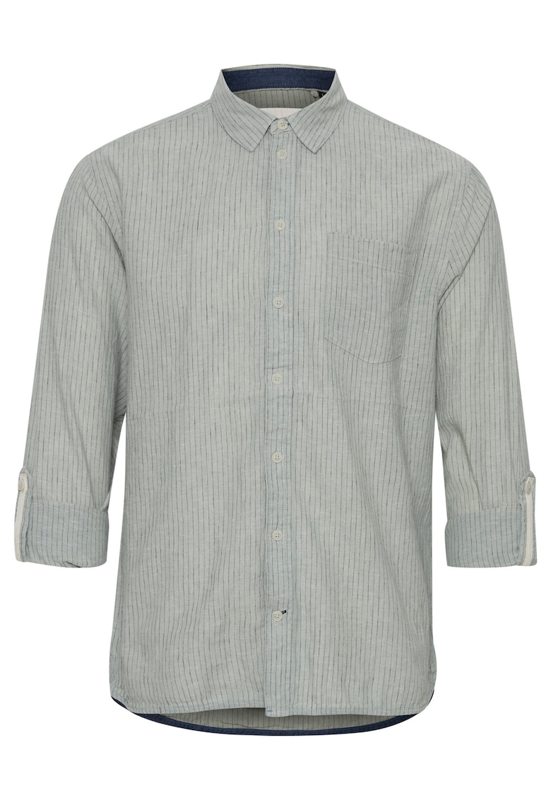 Мъжка риза - Бленд - Памук - 301507604 - Зелен BLEND