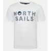 Мъжка тениска -  00553 - памук - XS INTL - бяла North Sails