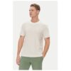 Мъжка тениска  10019309 30045549 - памук/лен - Екрю Joop