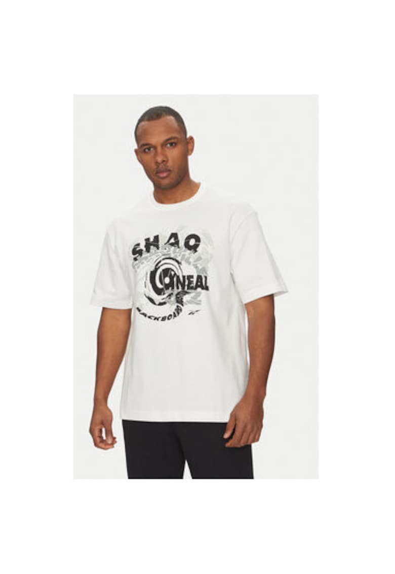 Мъжка тениска 100218841 - памук - бяла - Бял Reebok