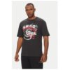 Мъжка тениска 100218842 - памук - черна - Черен Reebok