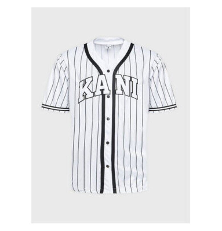 Мъжка тениска -  300999967 - Полиестер - Бяла - Бял Karl Kani