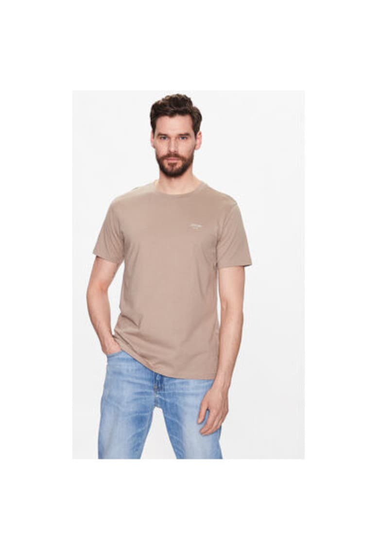 Мъжка тениска - 301933182 - Памук - Кафяв - Кафяв joop jeans