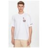 Мъжка тениска -  302216901 - Памук - Бяла - Бял Champion