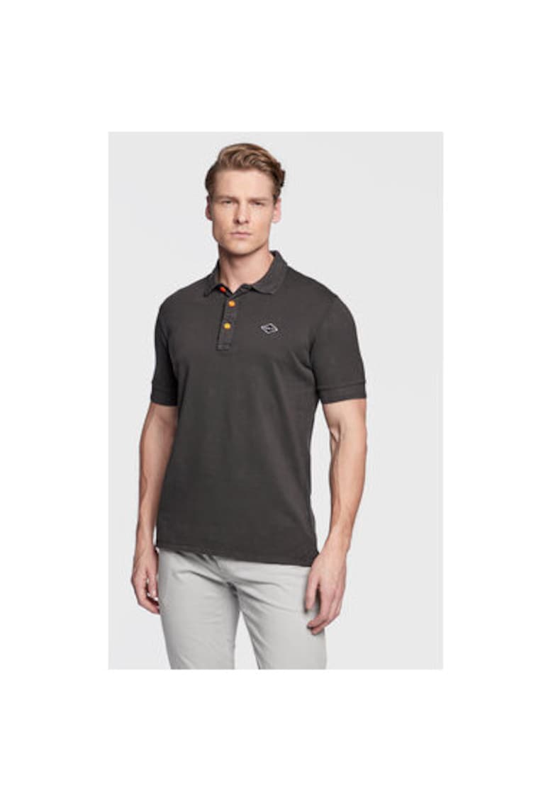 Мъжка тениска - 302354054 - Памук - Сива - Сив Replay