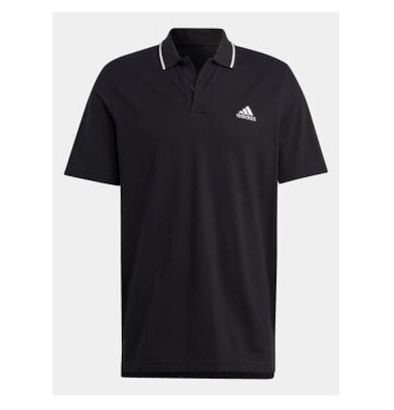 Мъжка тениска -  303487850 - Памук - Черен - Черен adidas