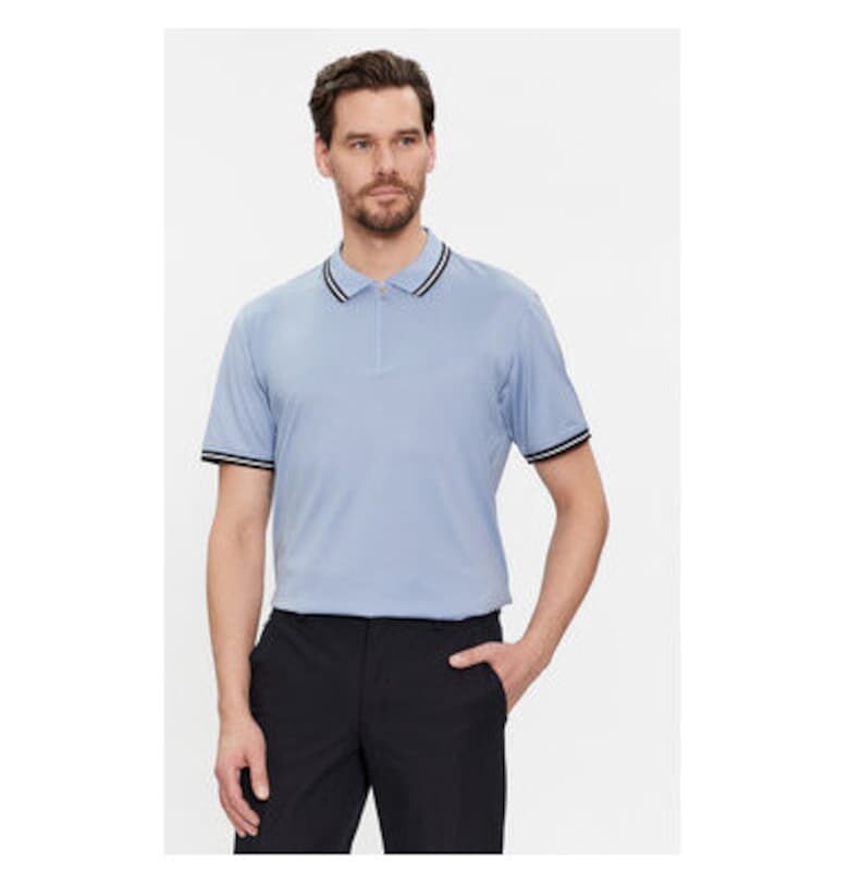 Мъжка тениска -  303555771 - Памук - Син - Син Karl Lagerfeld