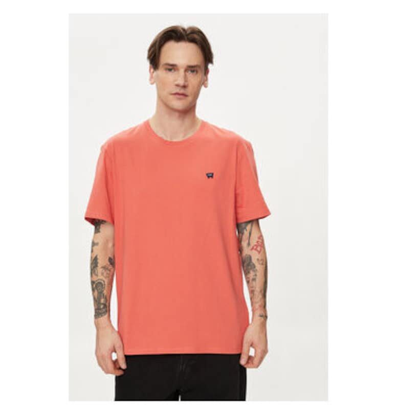 Мъжка тениска -  303594091 - Памук - Черен - Черен Wrangler