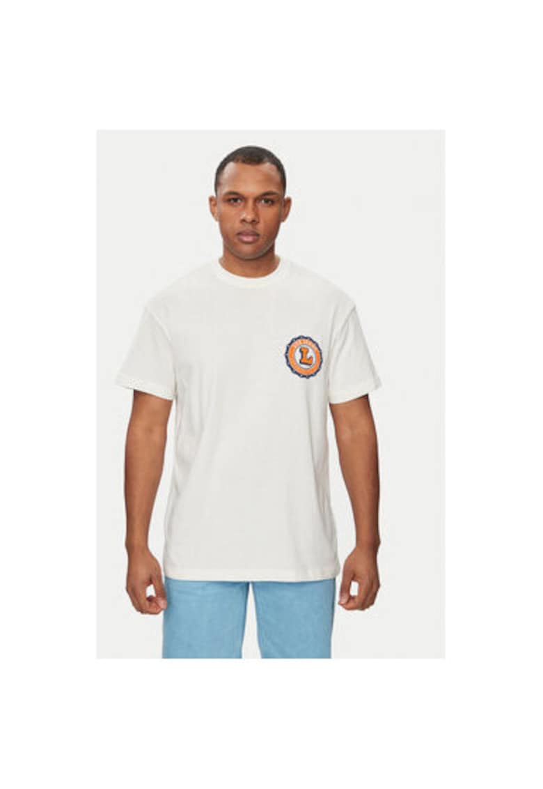 Мъжка тениска - 303595753 - Памук - Бежов - Бежов Lee