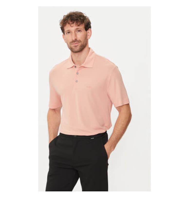 Мъжка тениска -  303673901 - Лиосел - Розова - Розово BOSS