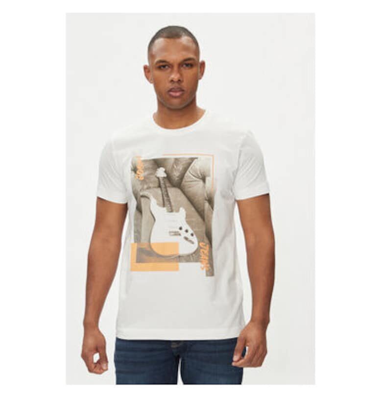 Мъжка тениска -  303695057 - Органичен памук - Бежов - Бежов joop jeans