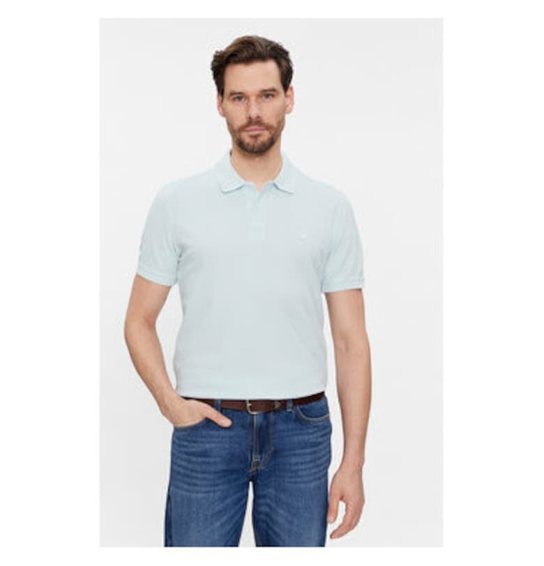 Мъжка тениска -  303814113 - Памук - Син - Син United Colors of Benetton