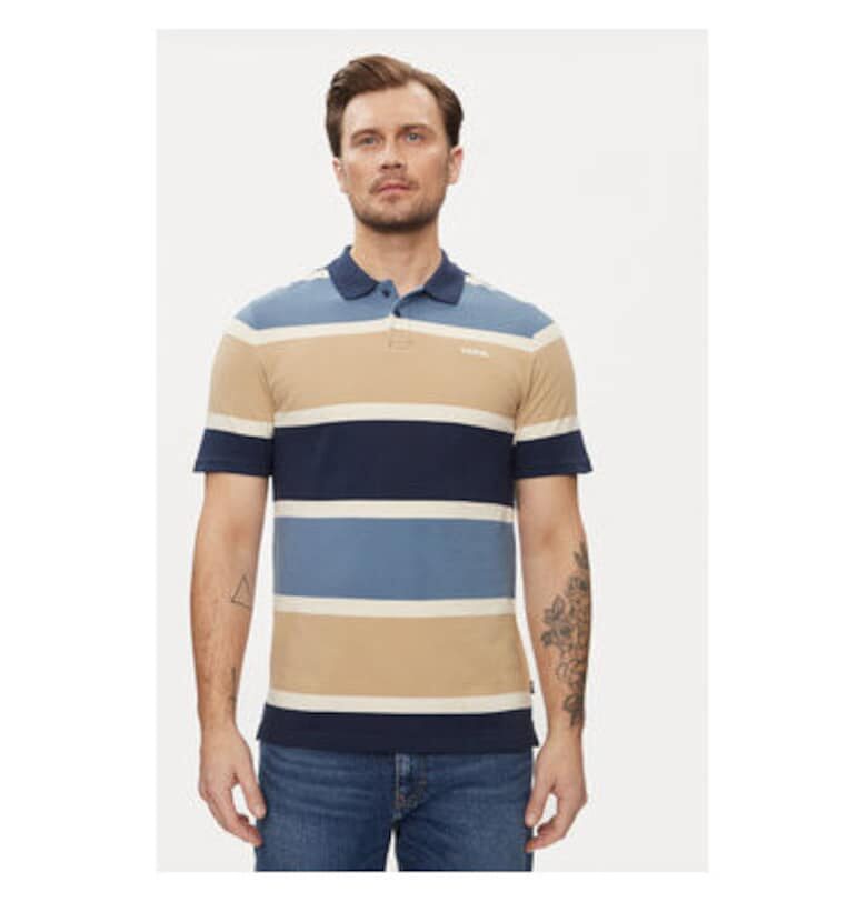 Мъжка тениска -  303840969 - Памук - Син - Син Vans