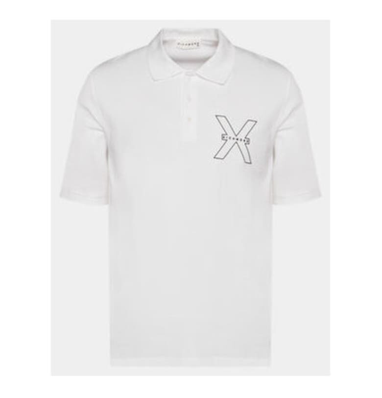 Мъжка тениска -  303885960 - Памук - Бяла - Бял Richmond x