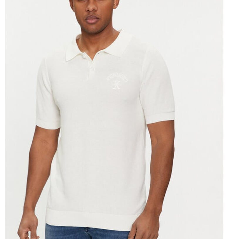 Мъжка тениска -  303886509 - Памук - Бяла - Бял Richmond x