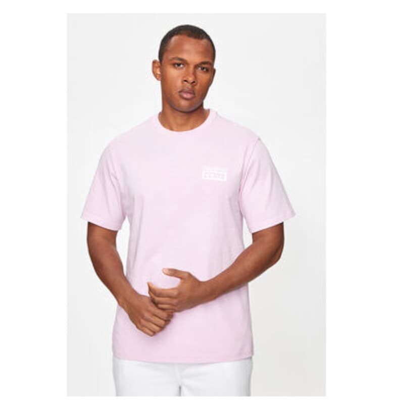 Мъжка тениска -  304113147 - Памук - Лилава - Виолетов Converse