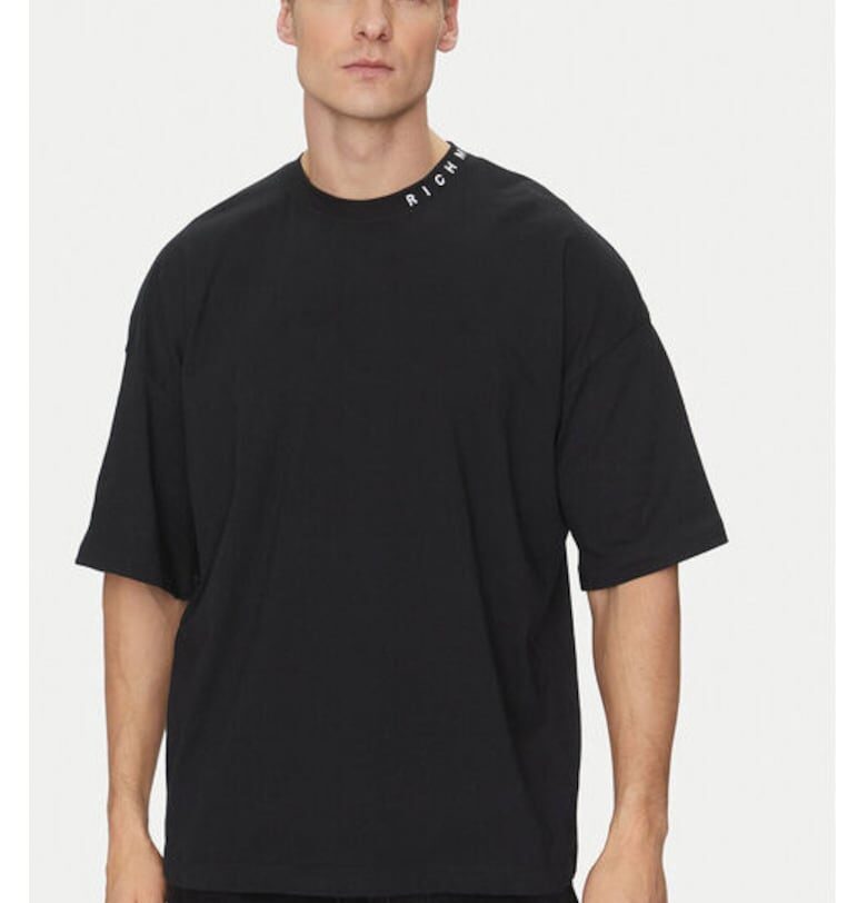 Мъжка тениска -  304370762 - Памук - Черен - Черен Richmond x