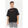 Мъжка тениска - 304397301 - Памук - Черен - Черен Replay