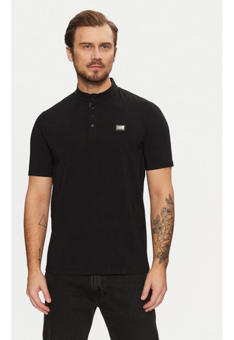 Мъжка тениска - 304612879 - Памук - Черен Karl Lagerfeld