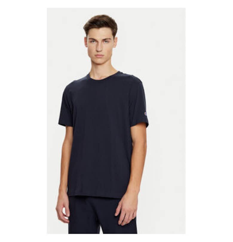 Мъжка тениска -  304700606 - Памук - Син - Син Champion