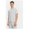 Мъжка тениска - 304700613 - Памук - Сив - Сив Champion