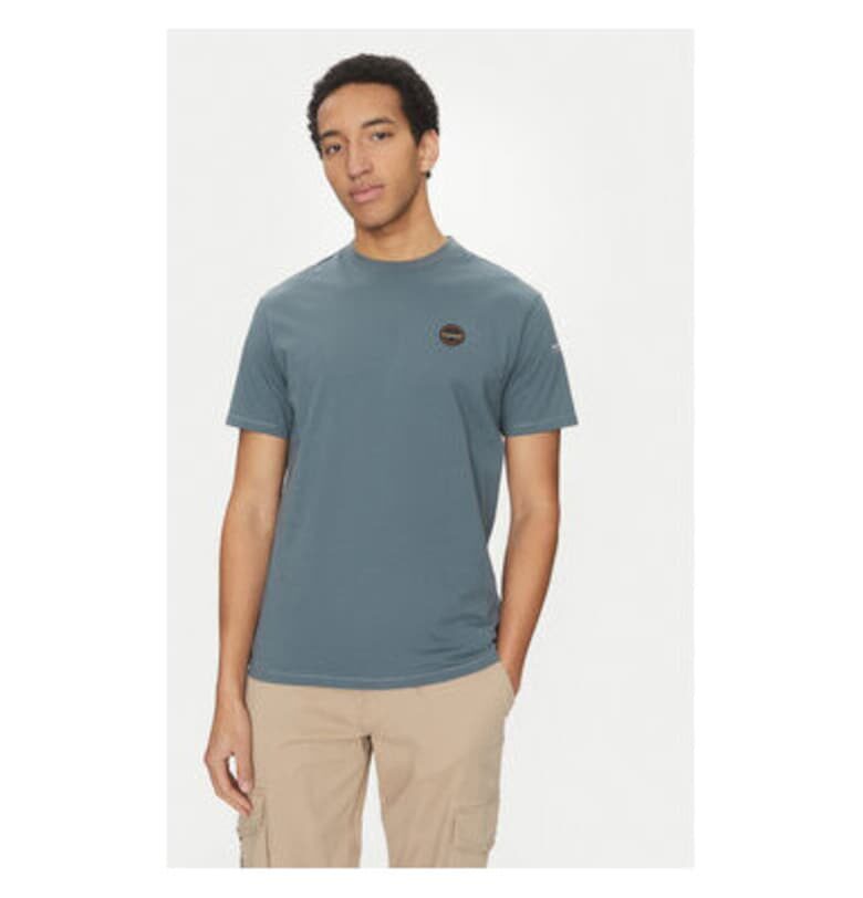 Мъжка тениска -  305102034 - Памук - Син - Син Napapijri