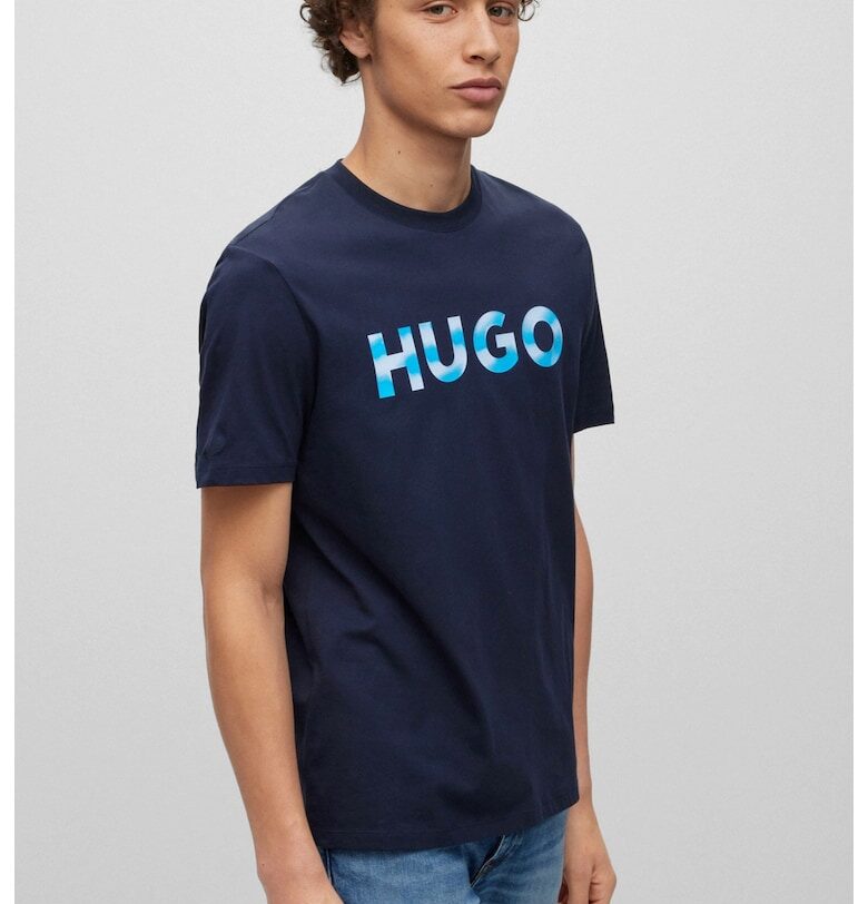Мъжка тениска  50489662 - Син HUGO BOSS