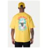Мъжка тениска  60596304 - памук/органичен памук - жълта - Жълт New Era