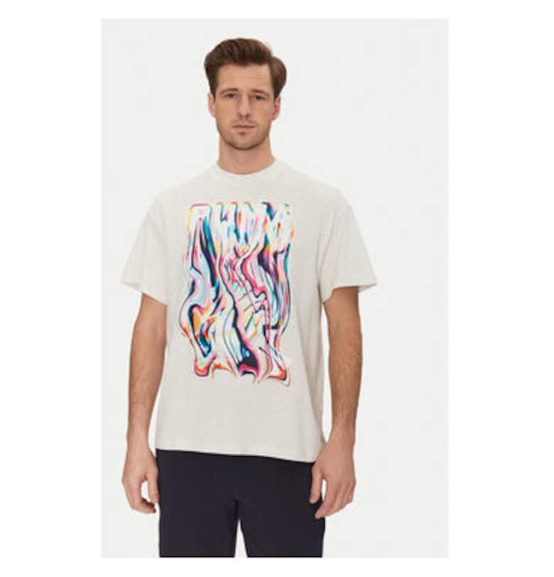 Мъжка тениска  630527 - Памук - Екрю - Екрю Puma