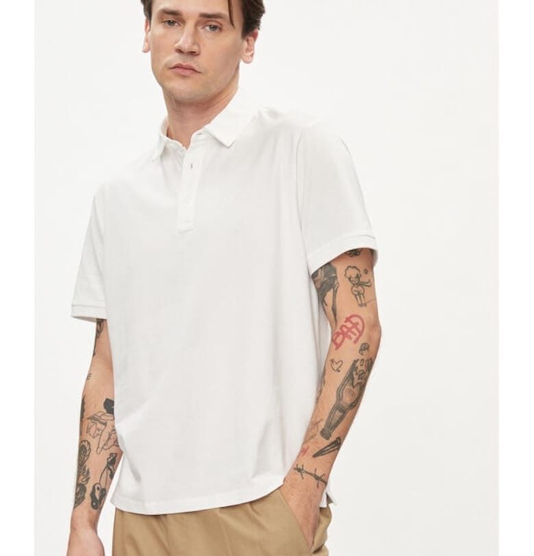 Мъжка тениска -  65050 - Памук - Бяла Pepe Jeans