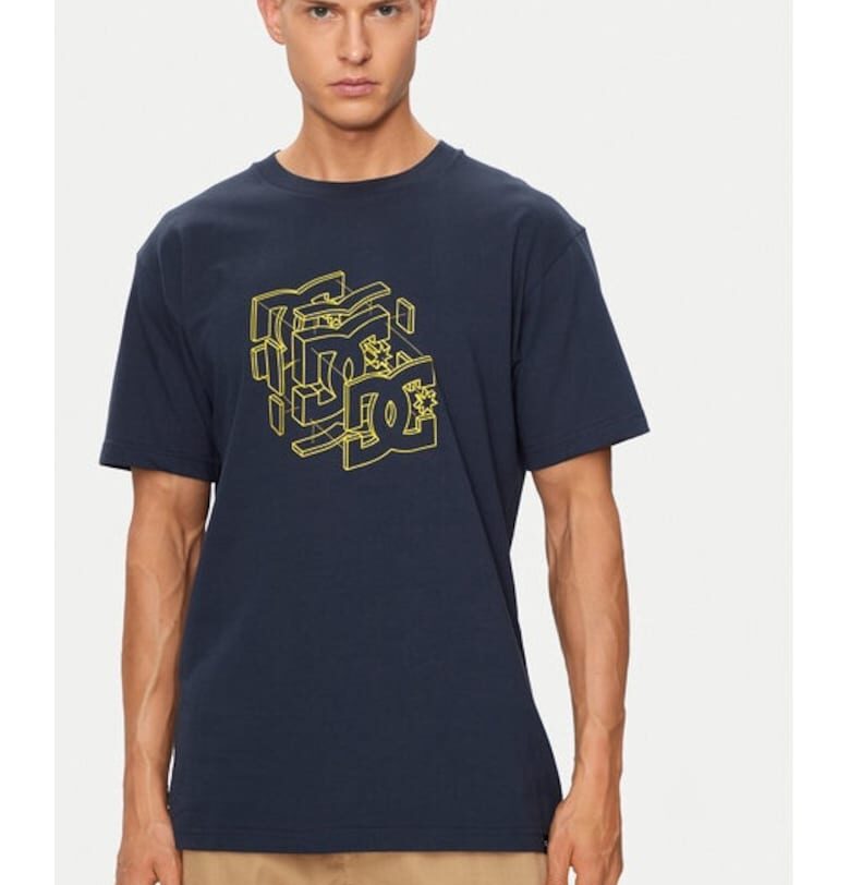 Мъжка тениска -  65813 - памук - тъмносиньо DC