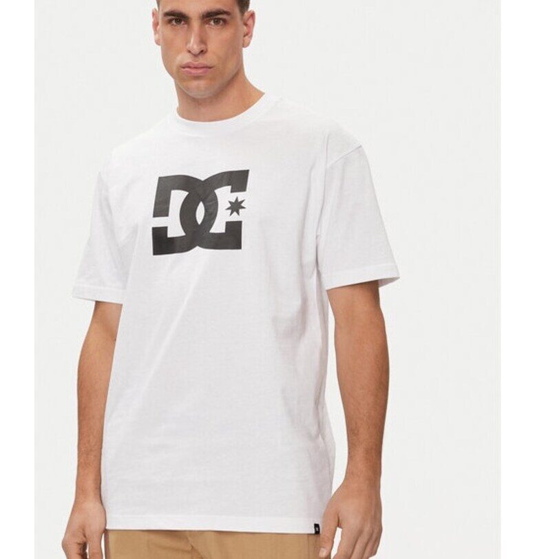 Мъжка тениска -  66032 - памук - бяло DC