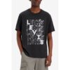 Мъжка тениска -  663919 - черна - памук Levis