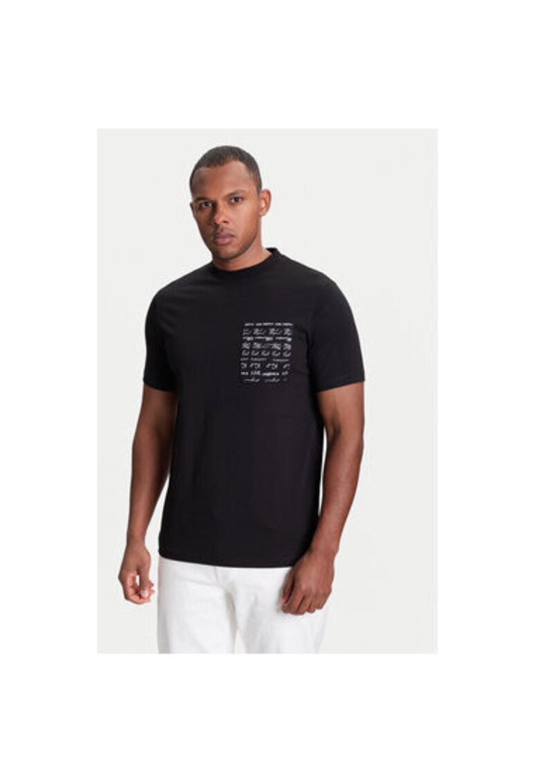 Мъжка тениска 755041 553225 - Памук - Черен - Черен Karl Lagerfeld