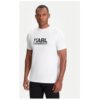 Мъжка тениска  755087 553235 - Памук - Бяла - Бял Karl Lagerfeld