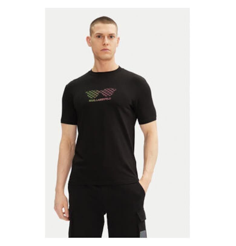 Мъжка тениска  755402 552235 - 576879 - Черен Karl Lagerfeld