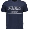 Мъжка тениска -  9213372 - лого - син - Син Plein Sport