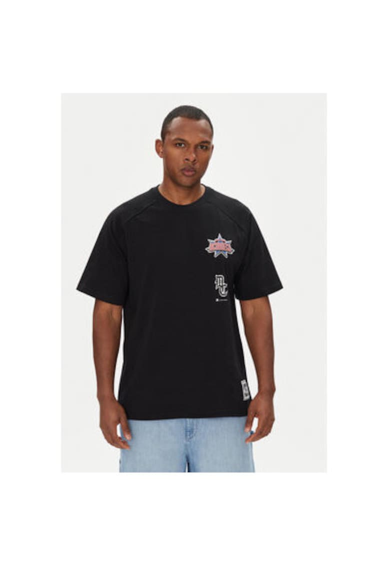 Мъжка тениска ADYKT03256 - Памук - Черен - Черен DC