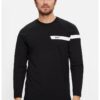Мъжка тениска Boss Longsleeve Togn 1 50501228 - Черен HUGO BOSS
