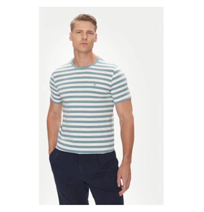 Мъжка тениска  C5 21480.2134 - Памук - Зелен - Зелен Pierre Cardin