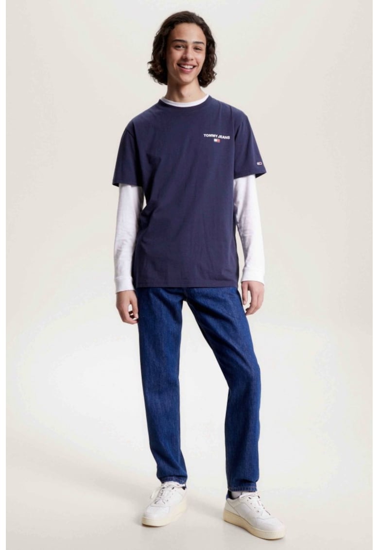 Мъжка тениска DM0DM17712 - Тъмносин Tommy Jeans