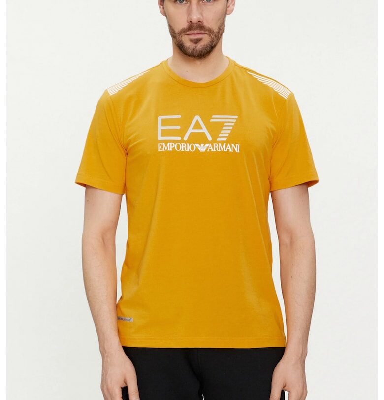 Мъжка тениска EA7 -  3DPT29 - Жълт Emporio Armani