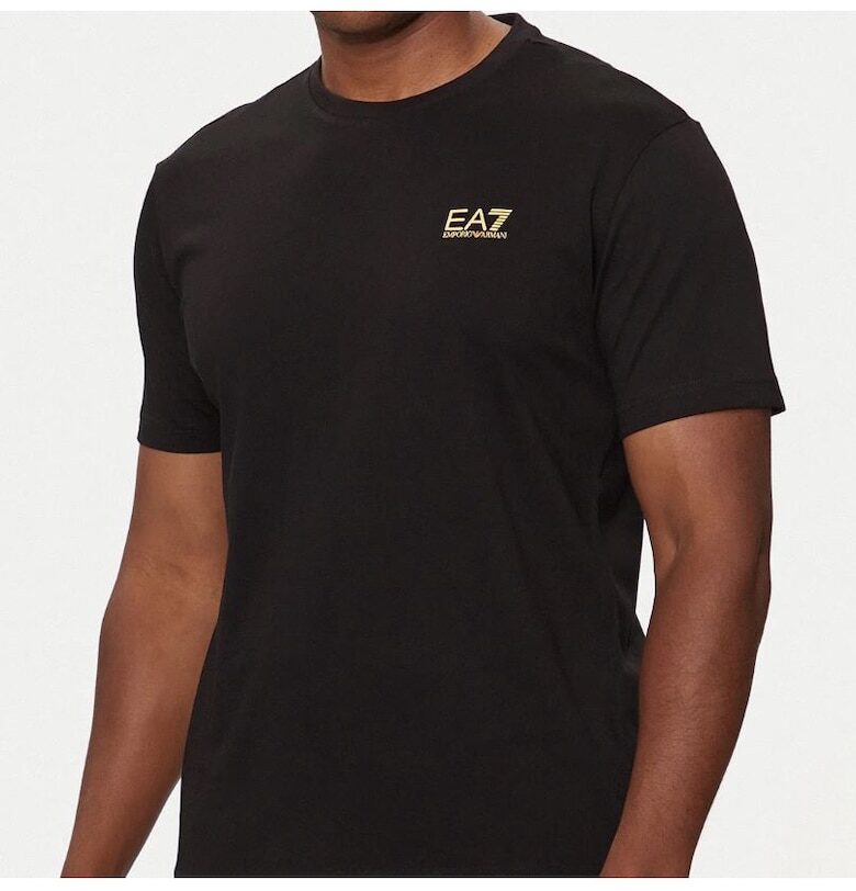 Мъжка тениска EA7 Emporio Armani черна brak