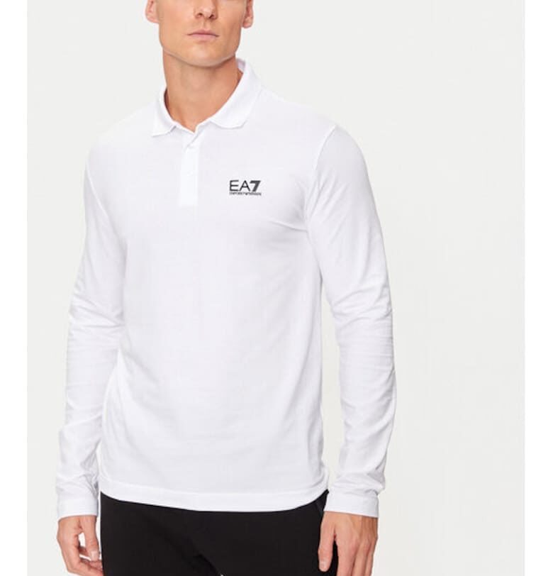Мъжка тениска - Emporio Armani  304212741 - Памук - Бяла EA7