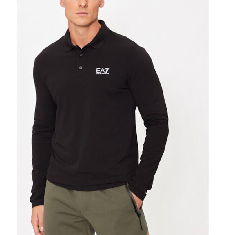 Мъжка тениска - Emporio Armani  304212758 - Памук - Черен EA7