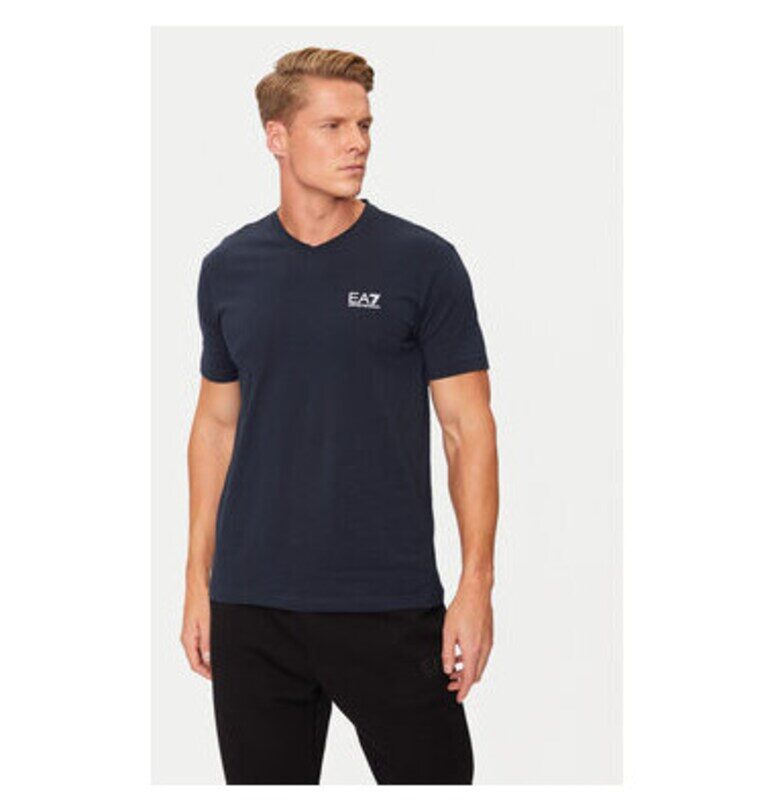 Мъжка тениска - Emporio Armani  304213014 - Памук - Син EA7