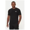 Мъжка тениска - Emporio Armani  304286896 - Памук - Черен EA7